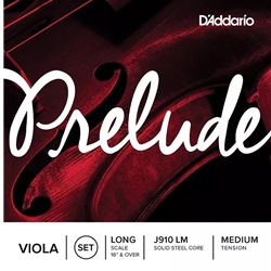 D'Addario Prelude Viola Single C String, Long Scale, Medium Tension