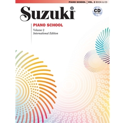 Suzuki Piano School 2 w/CD International Edition