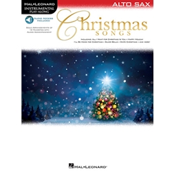 Christmas Songs for Alto Sax: Instrumental Play-Along