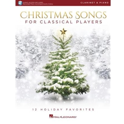 Christmas Songs for Classical Players: Clarinet and Piano