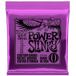 Ernie Ball Power Slinky Nickel Wound Electric Guitar Set 11-48