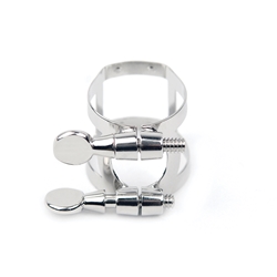 Rico Ligature & Cap, Tenor/Baritone Saxophone (Graftonite/Metalite Mouthpieces), Nickel