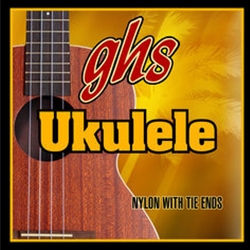 GHS Hawaiian D-Tuning Standard Ukulele Strings Clear Nylon