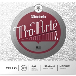 D'Addario Pro Arte Cello Set 4/4 Medium