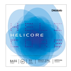 D'Addario Helicore Hybrid Bass Set Medium