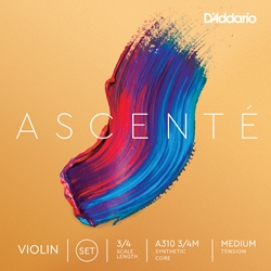 D'Addario Ascente Violin Set 3/4