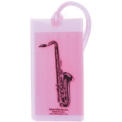 Instrument ID Tag - Saxophone Graphic