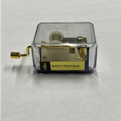 Miniature Music Box - White Christmas