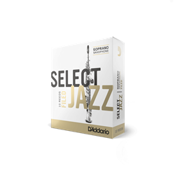 Select Jazz Soprano Sax Reeds 3M Filed