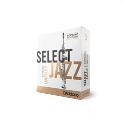 Select Jazz Soprano Sax Reeds 3H Unfiled