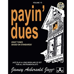 Jazz Play-A-Longs Vol 15 w/CD: Payin' Dues