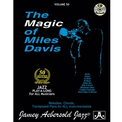Jazz Play-A-Longs Vol 50 w/CD: The Magic Of Miles Davis