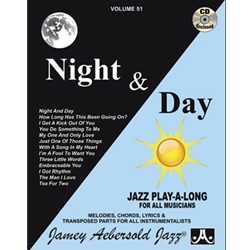 Jazz Play-A-Longs Vol 51 w/CD: Night and Day