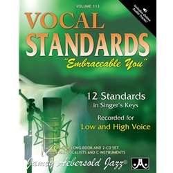 Jazz Play-A-Longs Vol 113 w/CD: Vocal Standards for All Singers