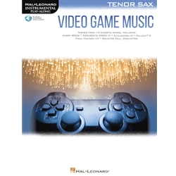 Video Game Music Instrumental Play-Along for Tenor Sax