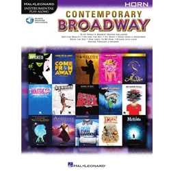 Contemporary Broadway Instrumental Play-Along for French Horn