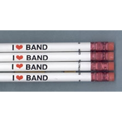 I Love Band Pencil