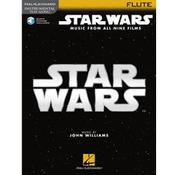 Star Wars Instrumental Play-Along for Flute: Music from All Nine Films