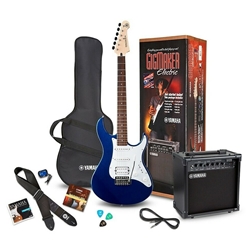 Yamaha GigMaker Electric Guitar Package Blue