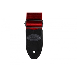 On Stage Seatbelt Guitar Strap Red