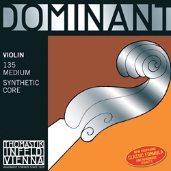 Thomastik Dominant Violin Set with Aluminum E Loop End