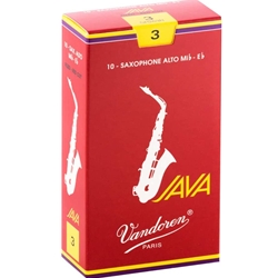 Vandoren Java Red Alto Sax Reeds 10-Pack #3