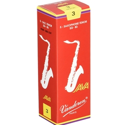 Vandoren Java Red Tenor Sax Reeds 5-Pack #3