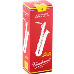 Vandoren Java Red Bari Sax Reeds 5-Pack #3