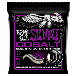 Ernie Ball Power Slinky Cobalt Electric Guitar Set 11-48