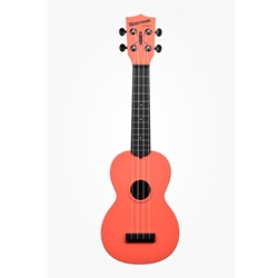 Kala Waterman Soprano Ukulele Matte Tomato Red w/Bag