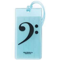 Bass Clef Instrument ID Tag / Mixed Colors