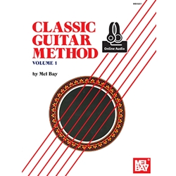 Mel Bay Classic Guitar Method Volume 1 W/Aud