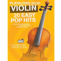 Playalong 20/20 W/Aud / Violin / 20 Easy Pop Hits