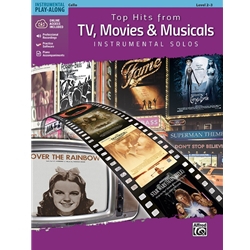 Top Hits from TV Movies & Musicals CELLO W/CD