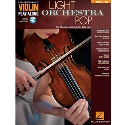 Light Orchestra Pop W/AUD / Violin Playalong Vol 43