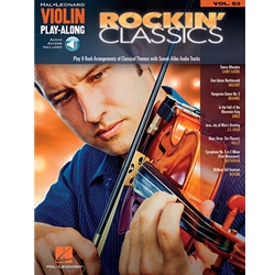 Rockin Classics w/Aud / Violin Playalong Vol 53