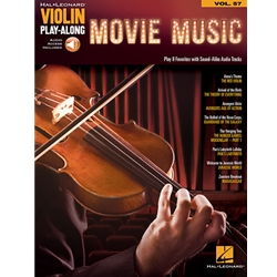Movie Music W/Aud / Violin Playalong Vol 57