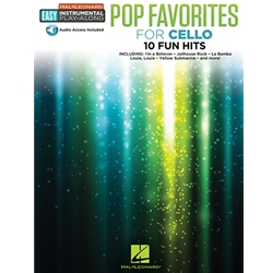Pop Favorites for Cello W/Aud