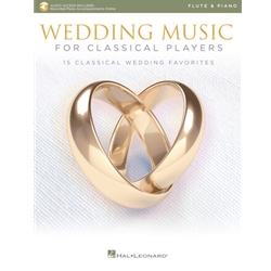 Wedding Music for Classical Players w/Aud FLT