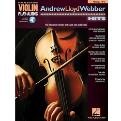 Andrew Lloyd Webber W/Aud / Violin Playalong Vol 71