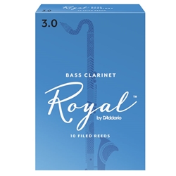 Royal Bass Clarinet Reeds 10-Pack #3
