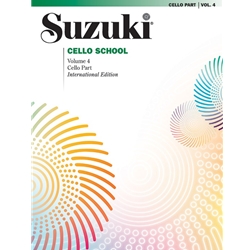 Suzuki Cello School 4 International Edition