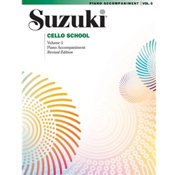 Suzuki Cello School 5 Revised Edition / PA