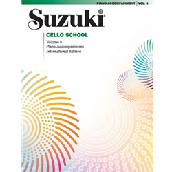 Suzuki Cello School 8 International Edition / PA