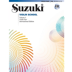 Suzuki Violin School 5 International Edition W/CD