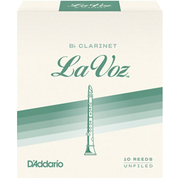 La Voz Clarinet Reeds 10-Pack Medium-Soft