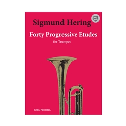 Forty Progressive Etudes w/MP3 / Hering