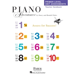 Piano Adventures Primer Level Unit Assessments