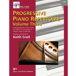 Progressive Piano Repertoire, Vol. 3 - Snell