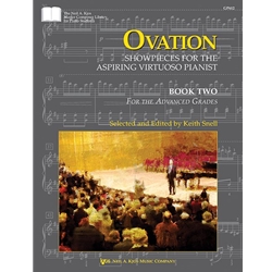 Ovation, Book 2: Showpieces for the Aspiring Virtuoso Pianist - Snell